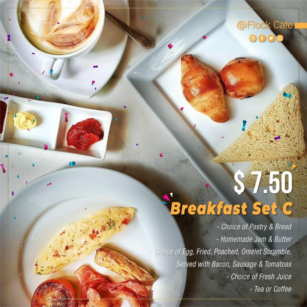 Breakfast Set C - English Breakfast at The Flock Cafe